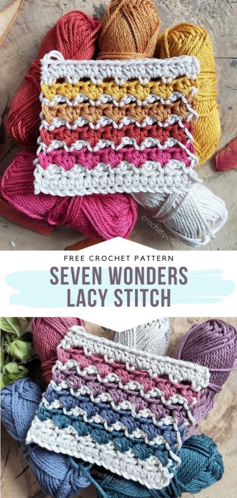 Beautiful 10+ Crochet Lace Stitches - Ideas and Free Patterns