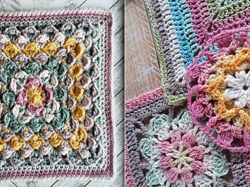 Awesome Crochet Squares Free Patterns