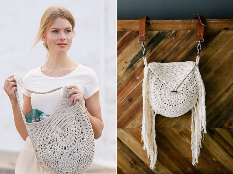 Boho Crochet Bags Free Patterns