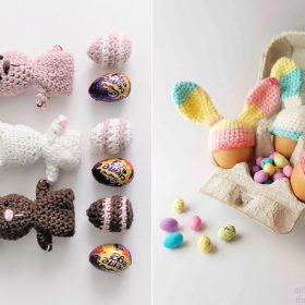 Bunny Egg Cozies Free Crochet Patterns