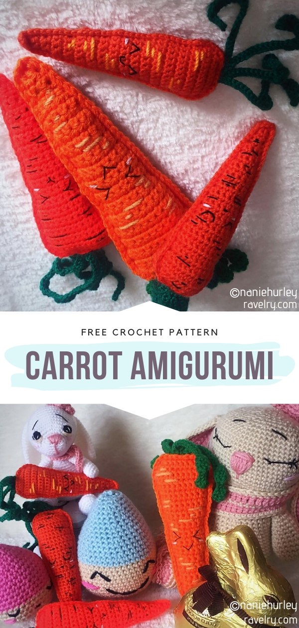 Amigurumi Carrots