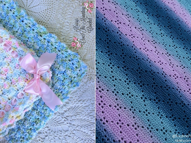 Cheerful Baby Blankets Free Crochet Patterns