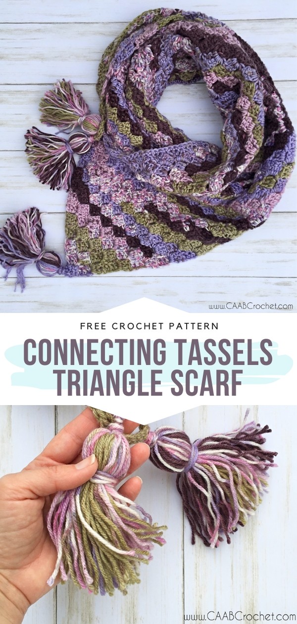 Tassels Triangle Scarf