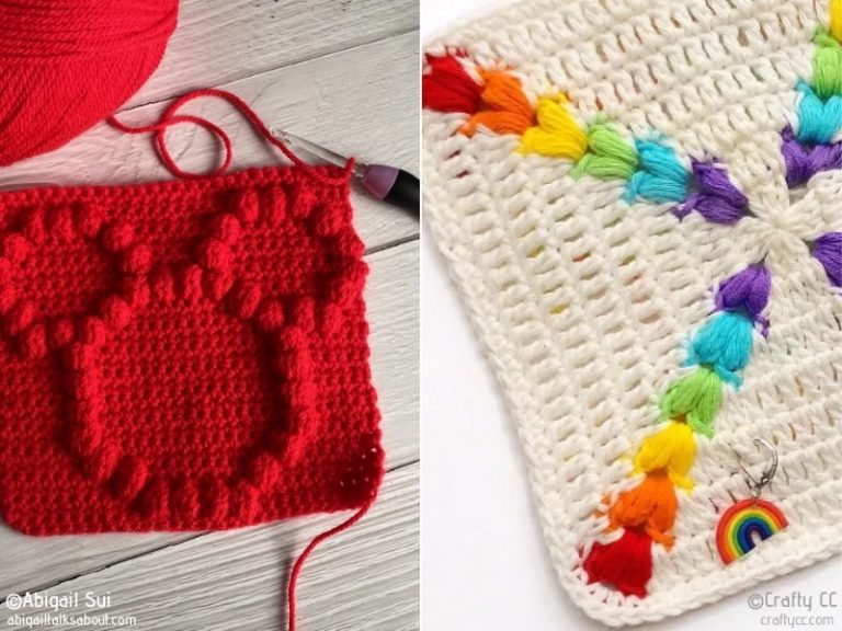 Crochet Puff Stitch Ideas