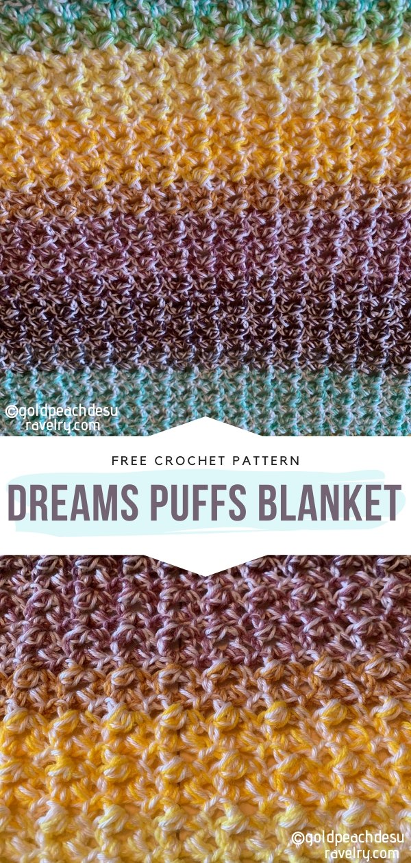 puff stitch blanket