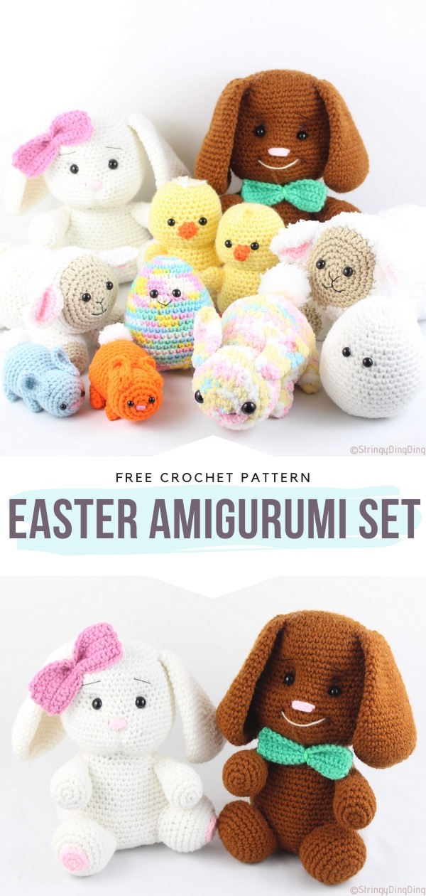 Free Ocean Animal Amigurumi Crochet Patterns - StringyDingDing