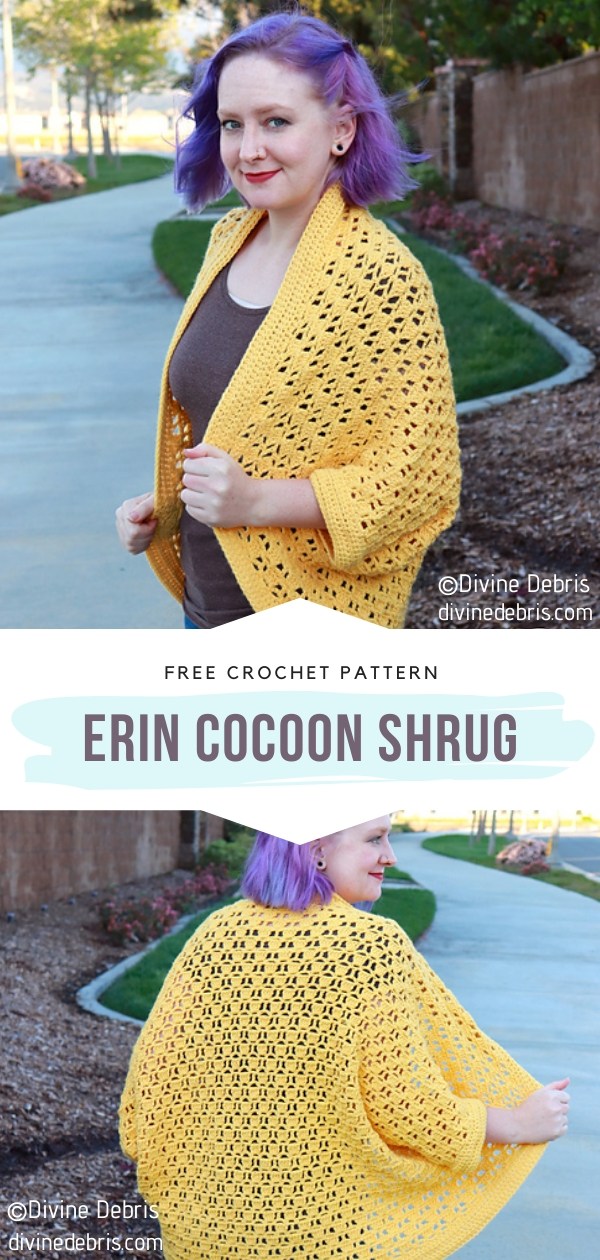 Cocoon Crochet Shrug 