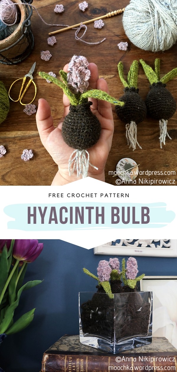 Crochet Hyacinth Bulb Amigurumi