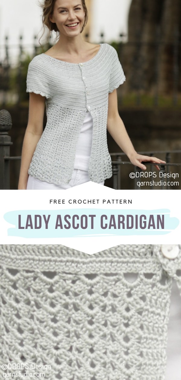 Summer Crochet Cardigans - Free Patterns