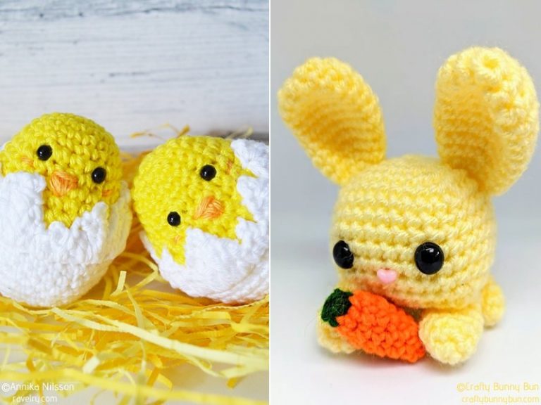 Last Minute Easter Amigurumi Free Crochet Patterns