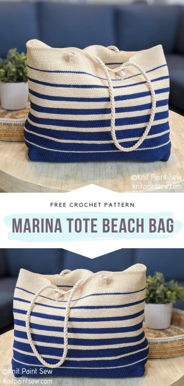 Our Favorite Crochet Beach Bags with Free Patterns