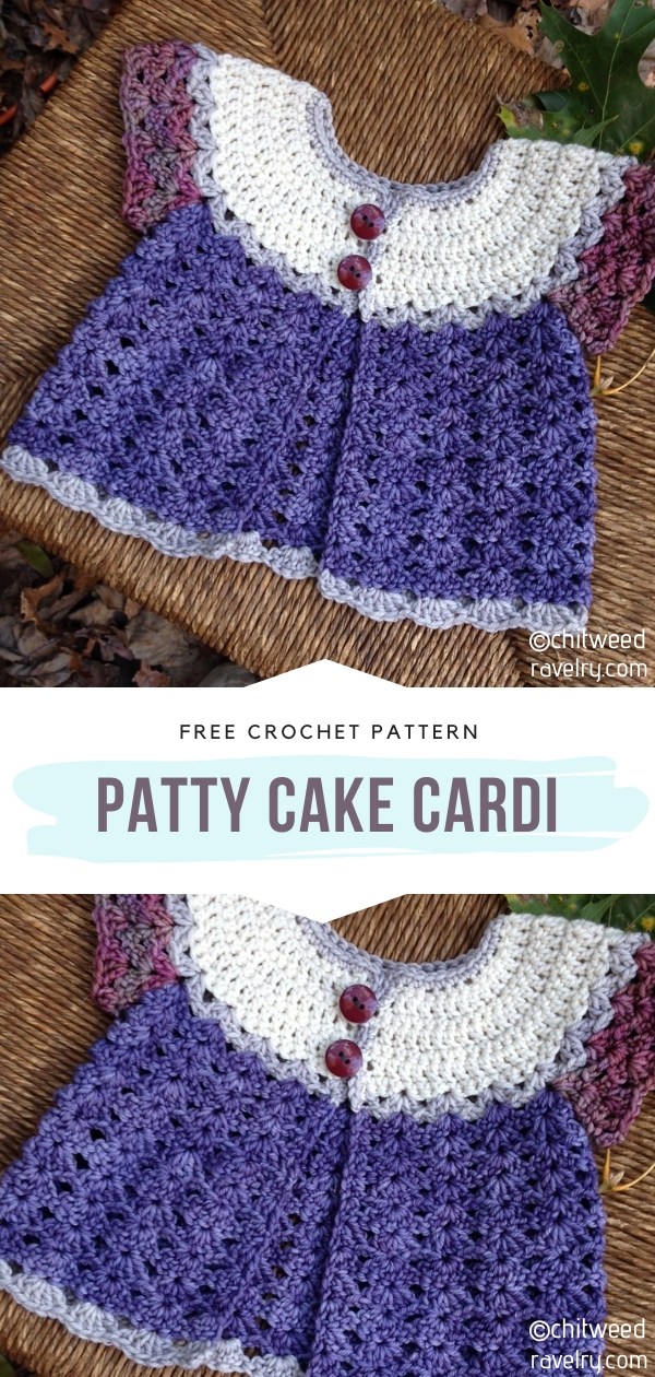 Patty Cake Crochet Cardi
