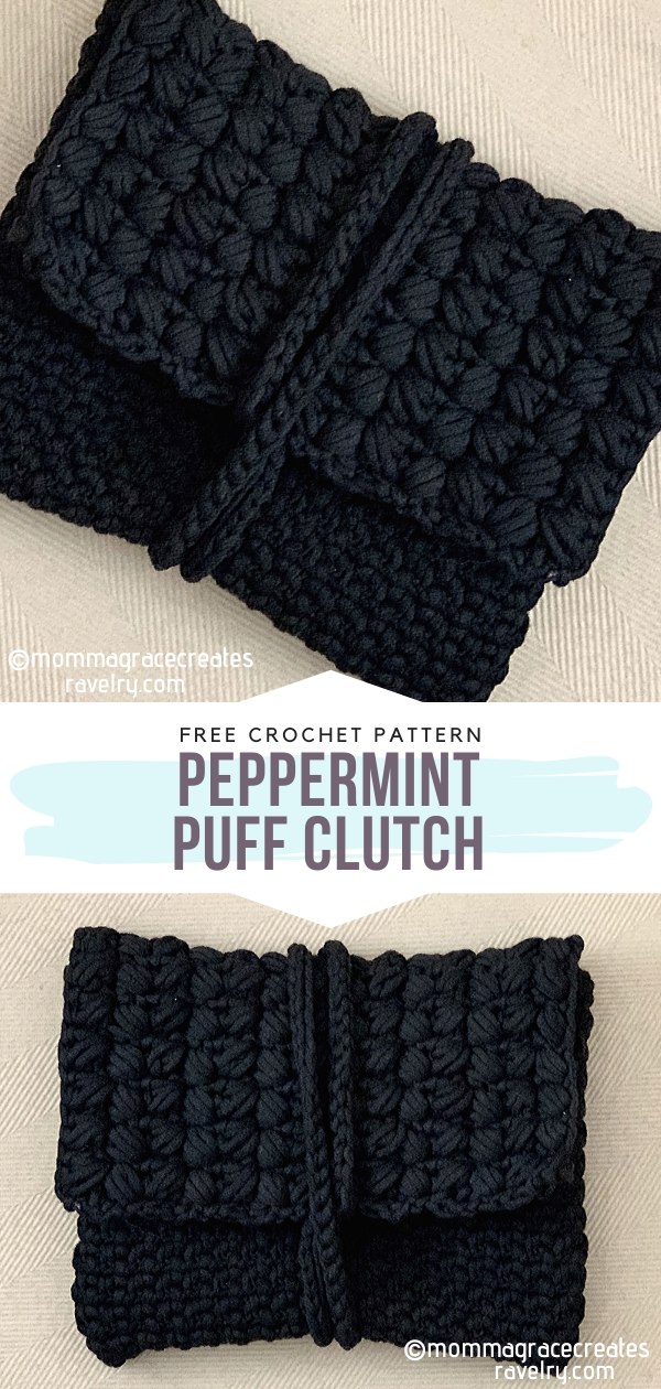 Puff Stitch Clutch