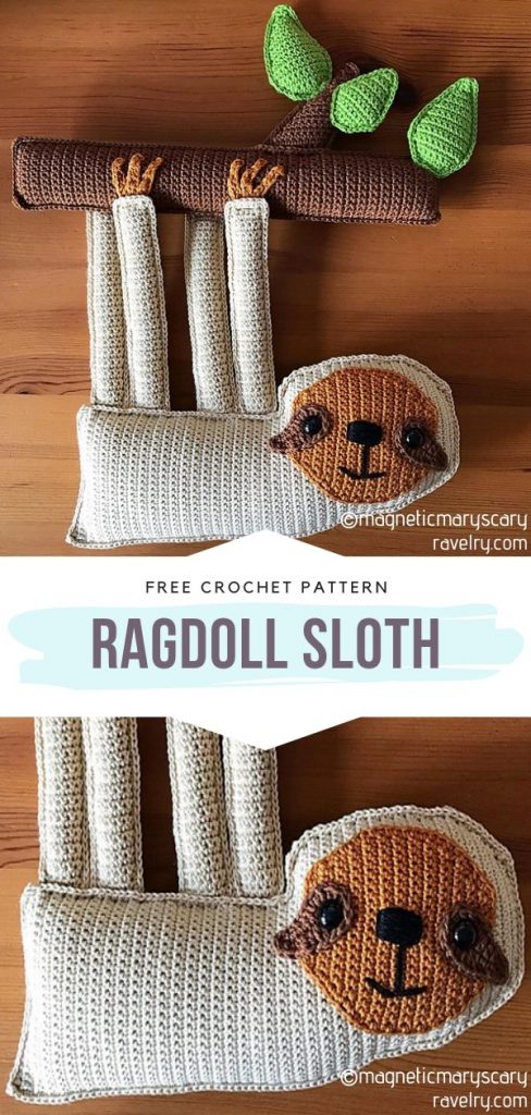 Awesome Crochet Sloths - Free Patterns