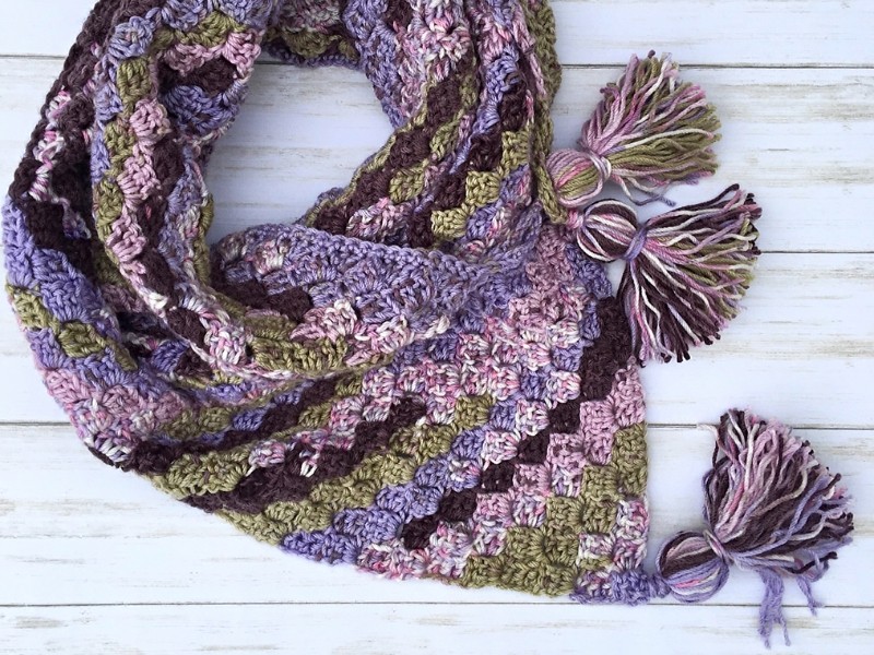 Tasteful Triangle Scarves Free Crochet Patterns