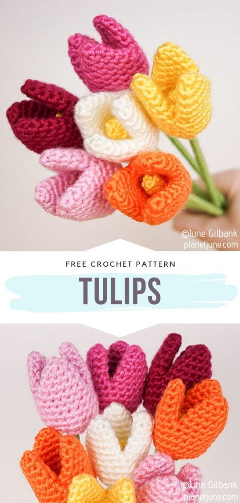 Crochet Flowers - Free Patterns