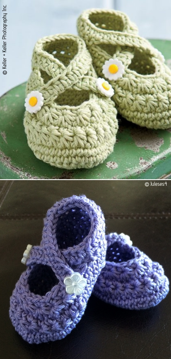 Crochet Baby Booties