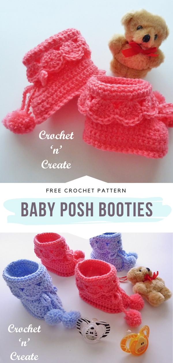 Crochet Baby Booties