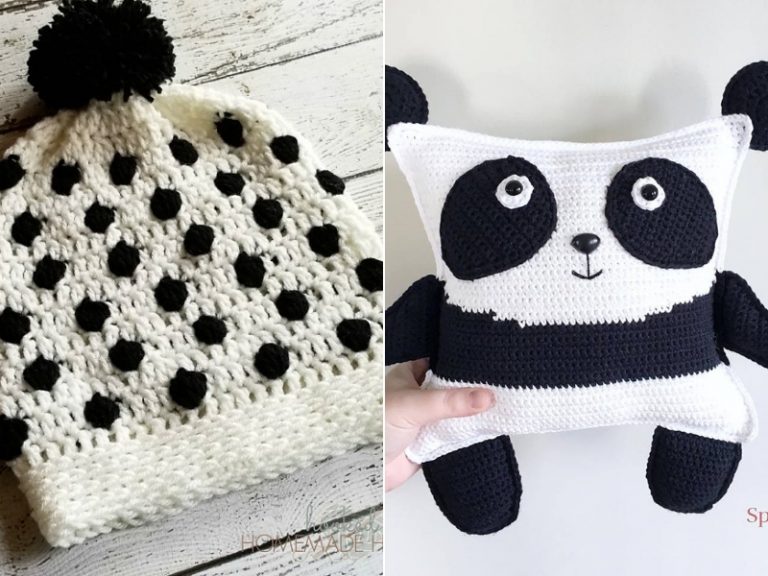Black and White Crochet Free Patterns