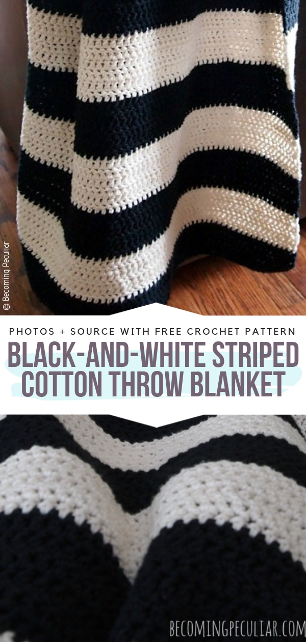 Black White Crochet Free Patterns