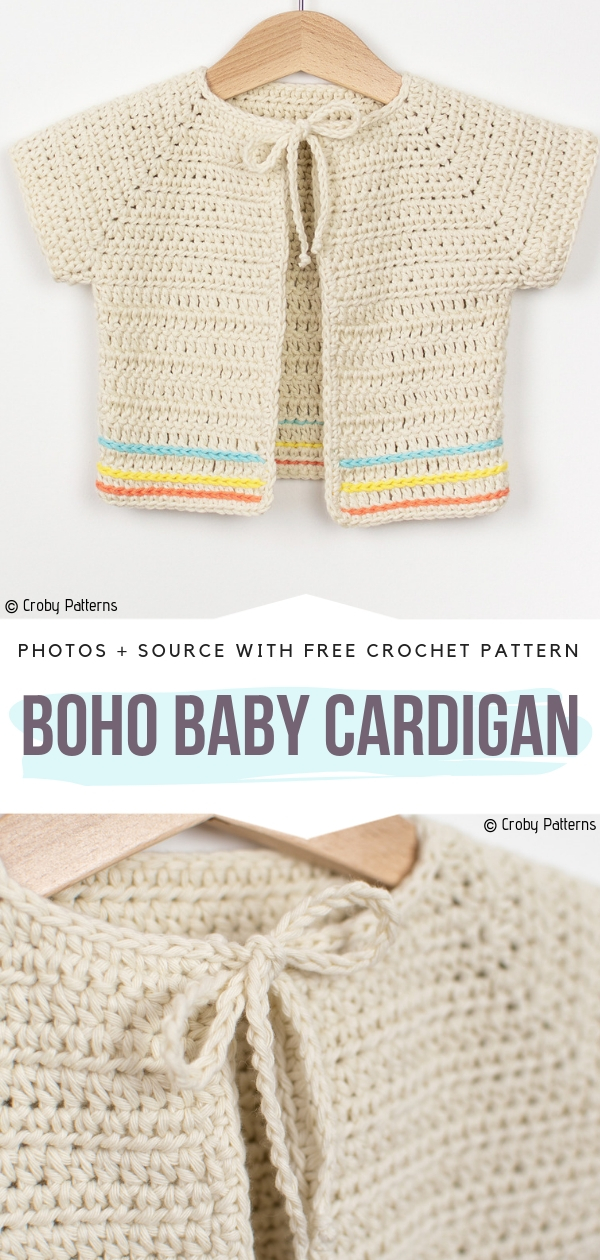 Boho Baby Crochet Set Free Patterns