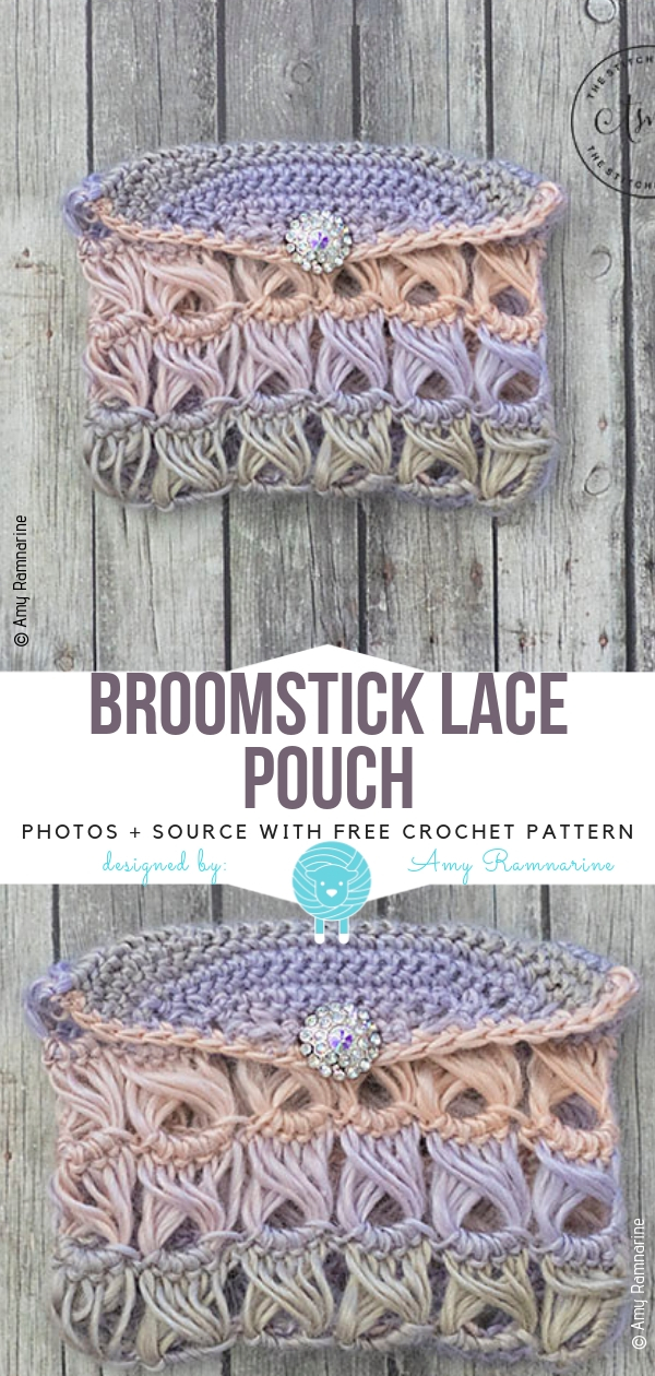 Crochet Lace Pouch