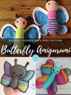 Butterfly Amigurumi - Ideas and Free Crochet Patterns