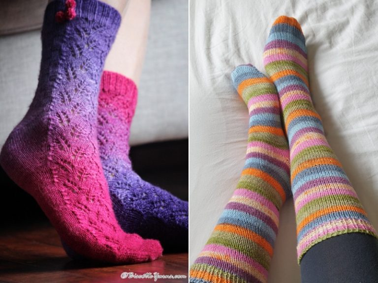 Cool Knit Socks - Free Patterns