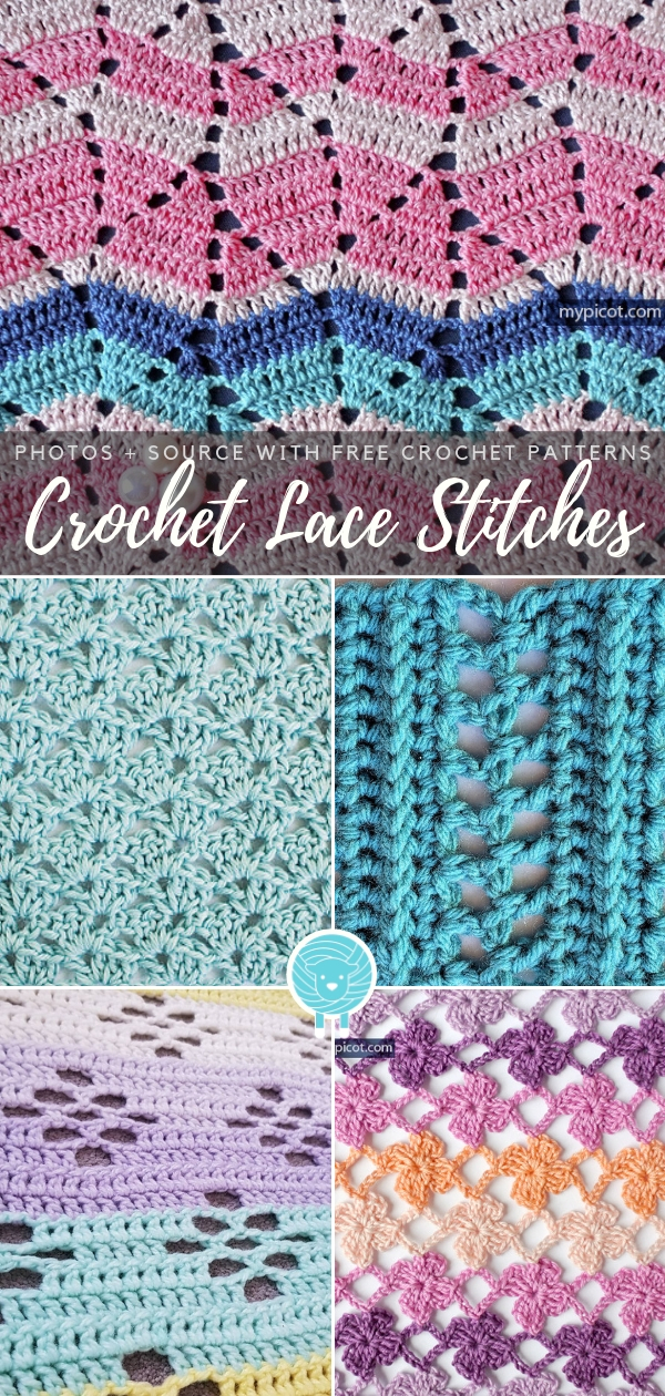 10 Easiest Open Crochet Stitches (Lacy and Breathable!) - Little World of  Whimsy