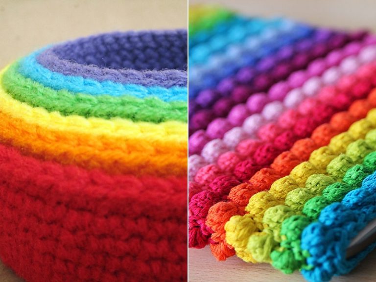 Crocheted Rainbow Ideas Free Patterns