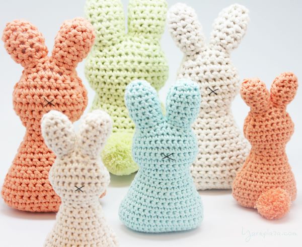 free crochet bunny pattern