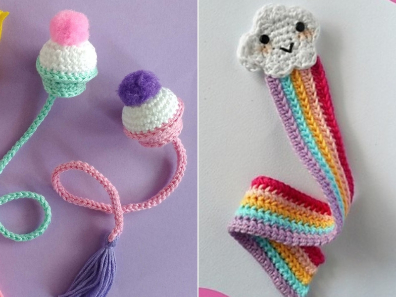Funny Crochet Bookmarks - Free Patterns