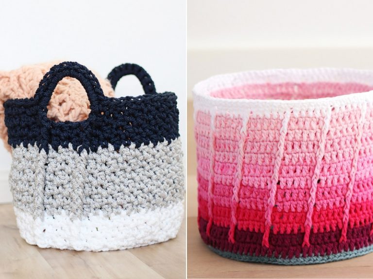 Great Crochet Baskets Free Patterns