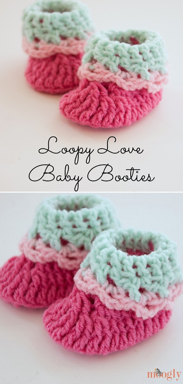 Crochet Baby Booties