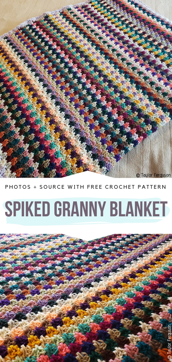 Spiked Granny Blanket