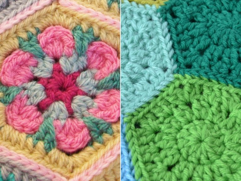 Stunning Crochet Hexagons Free Patterns