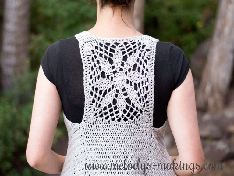 Sun Struck Boho Vest Free Crochet Pattern