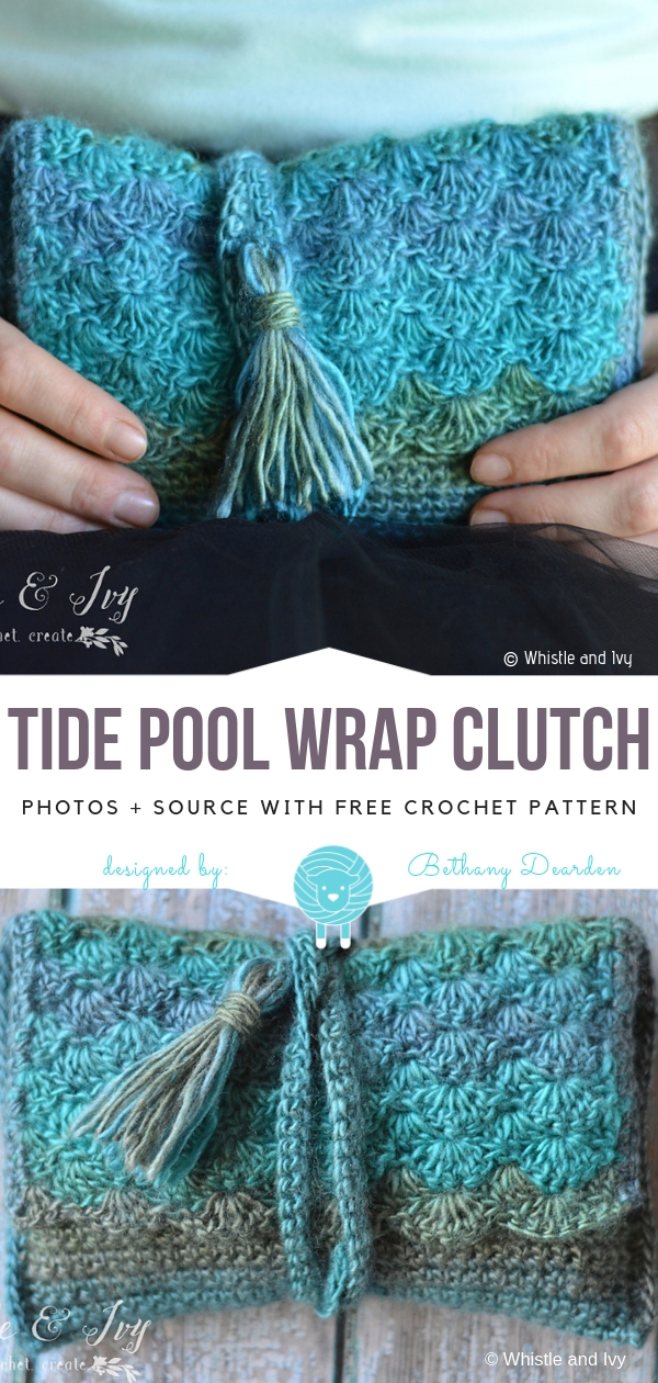 Crochet Wrap Clutch