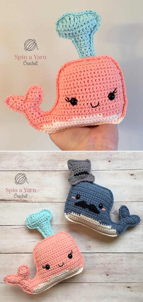 Whale Amigurumi Free Crochet Pattern
