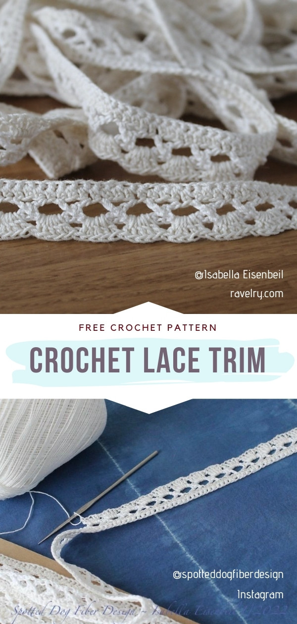 Ravelry: Crochet Lace Trim pattern by Isabella Eisenbeil