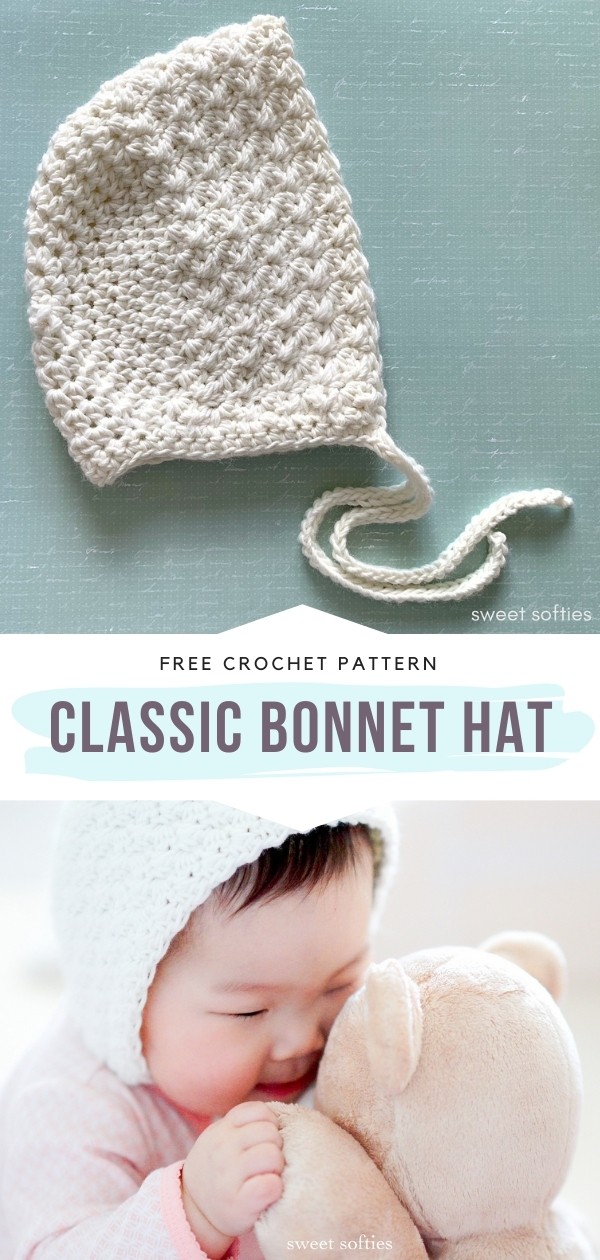 Crochet Bonnet Hat