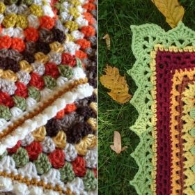 Stunning Crochet Blanket Edgings with Free Patterns