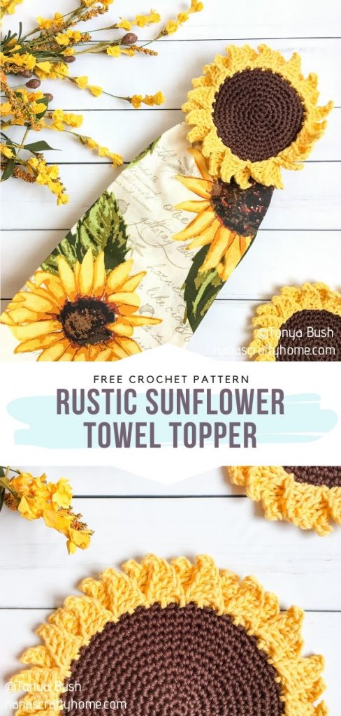 Colorful Kitchen Towels for Summer with Free Crochet Patterns