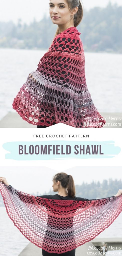 Half-Moon Shawl Ideas and Free Patterns