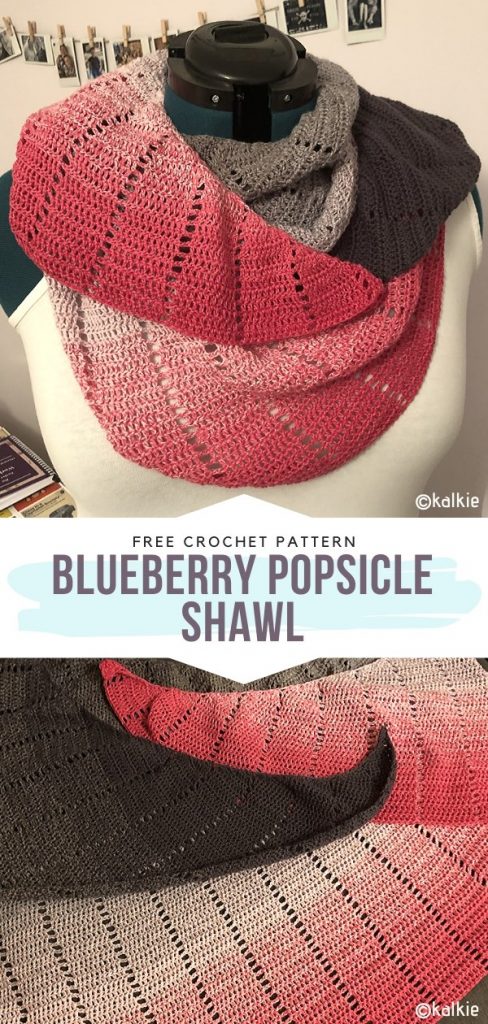 Long Shawls - Free Crochet Patterns