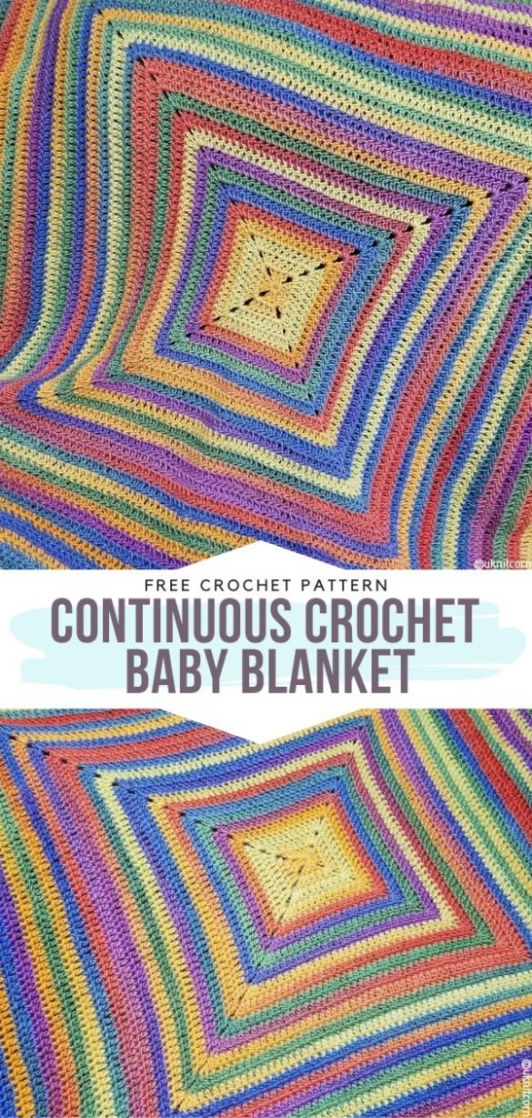 15+ Square Baby Blanket Free Crochet Patterns