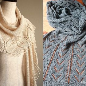 Decorative Knitted Shawls Free Patterns
