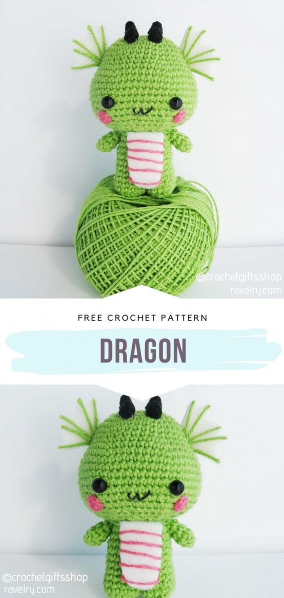 Magical 10+ Best Adorable Amigurumi Dragons [Free Crochet Patterns]