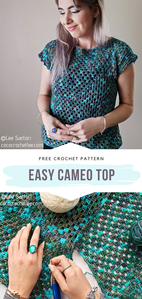 Crochet Cameo Top