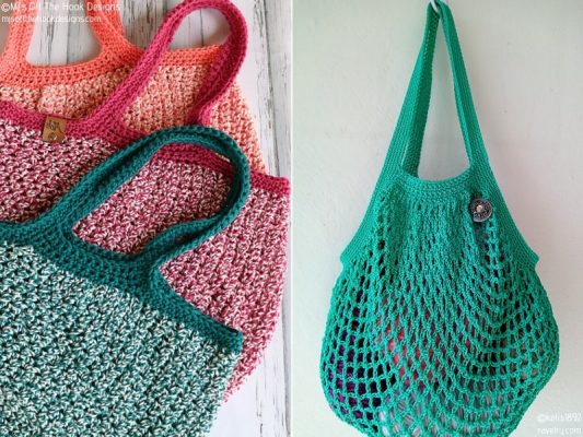 Chic and Easy Market Bags - Free Crochet Patterns